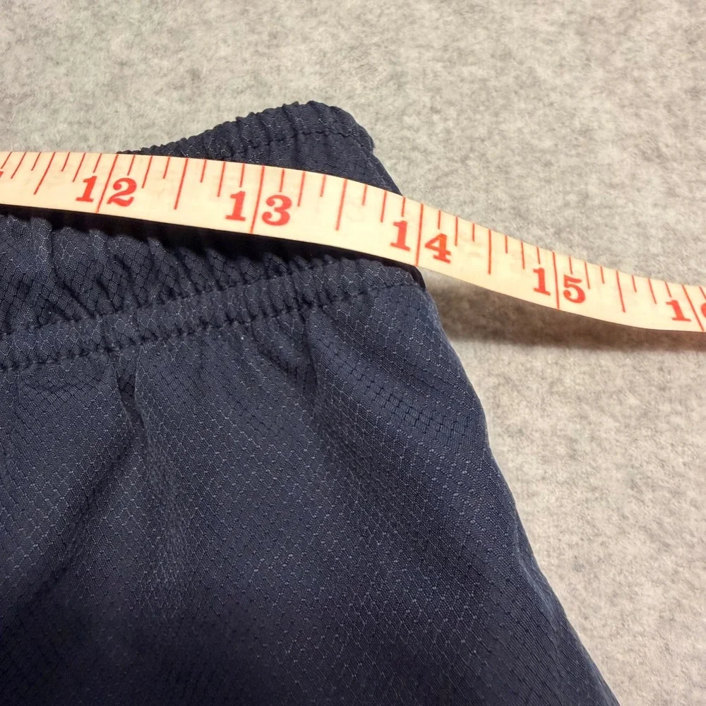 Lacoste Sport Mens Navy Blue Diamond Taffeta Swim Shorts Trunks US S FR 3